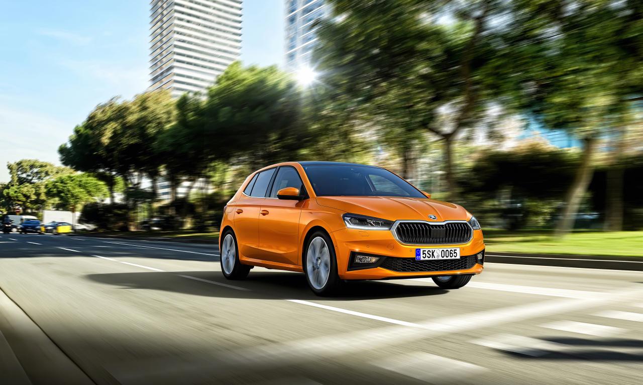 Skoda Fabia Front