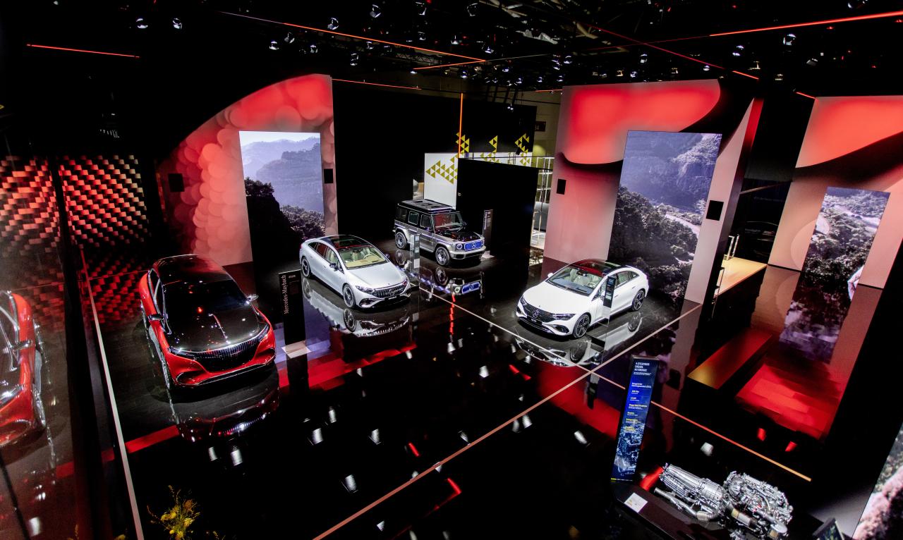Mercedes-Benz IAA Elektro Stand