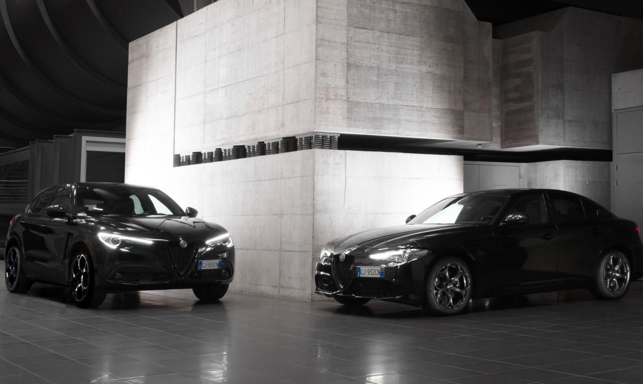 Alfa Romeo Giulia und Stelvio Estrema Front