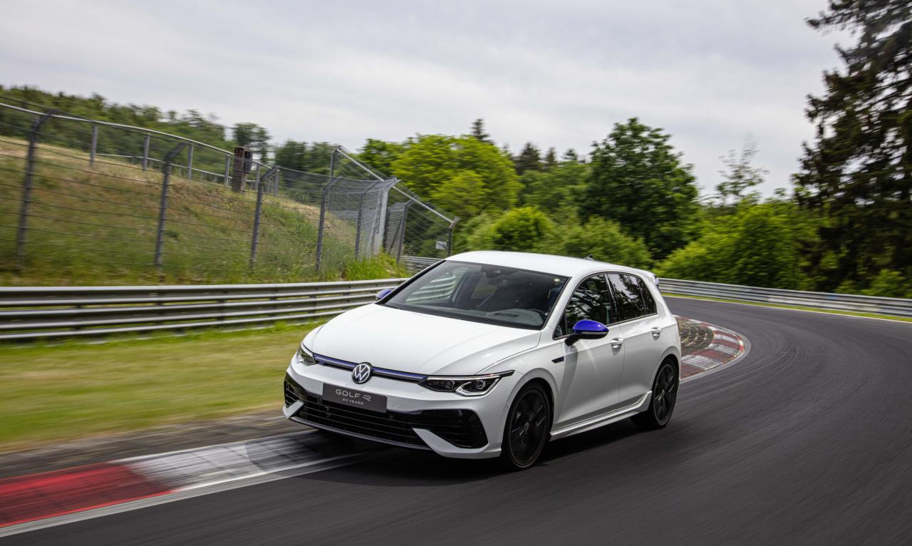 Golf R 20 Years in Fahrt