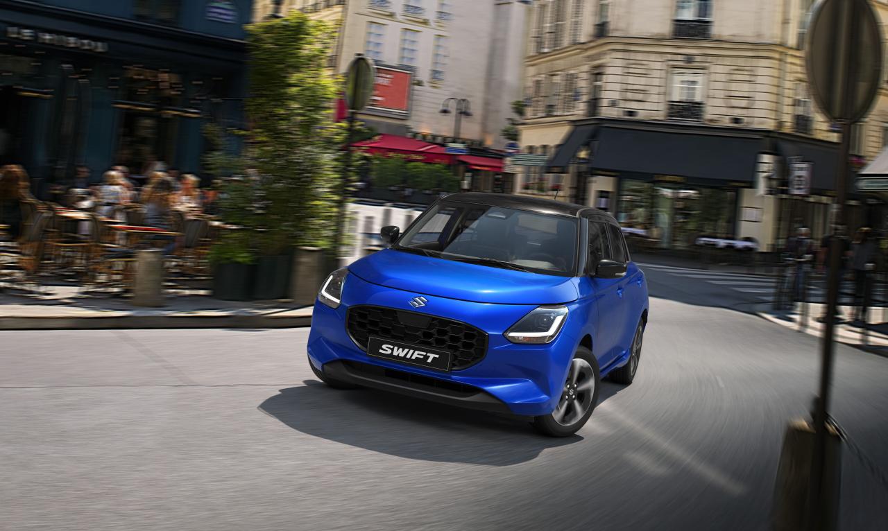 Suzuki Swift Front/Seite in Fahrt