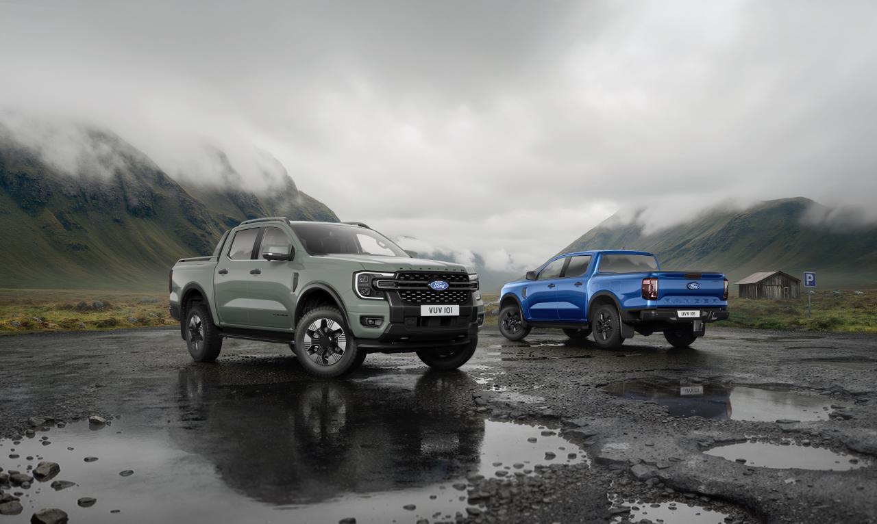 Ford Ranger PHEV Front/Seite und Heck/Seite