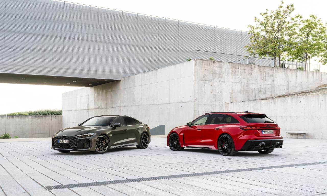 Audi RS 5 Front/Seite & Audi RS 5 Avant Heck/Seite