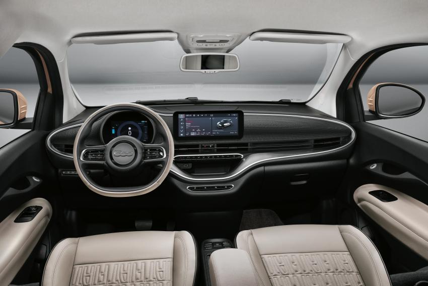 Fiat 500e Innenraum