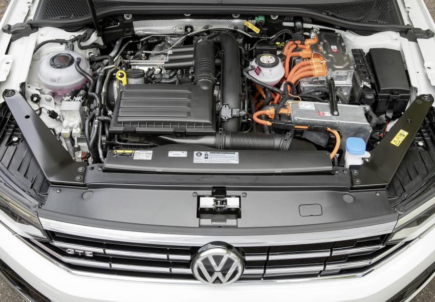 VW Passat Motorraum