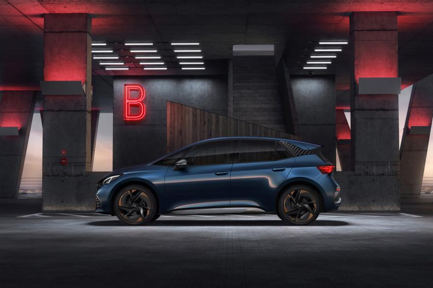 Cupra Born Seite