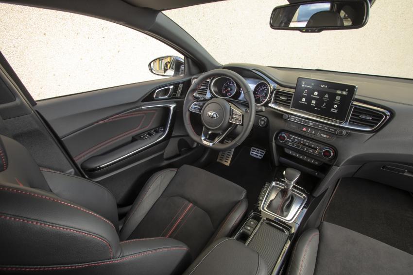 Gut verarbeitet und klar strukturiert - das Kia-Cockpit