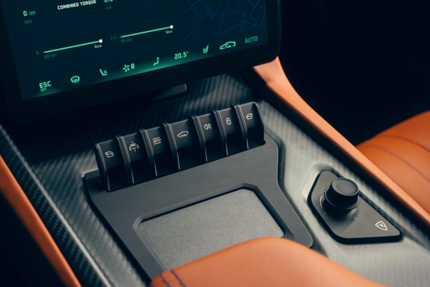 Rimac Nevera Armaturenbrett