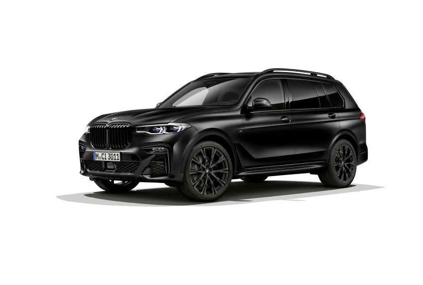BMW X7 Edition in Frozen Black metallic