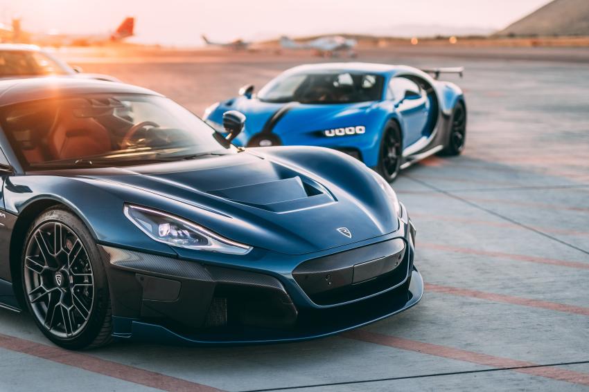 Bugatti-Rimac Rimac Nevera und Bugatti Chiron