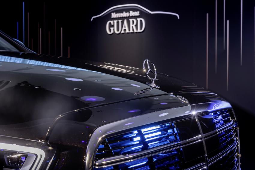 Mercedes-Benz S-Klasse GUARD Front Detail