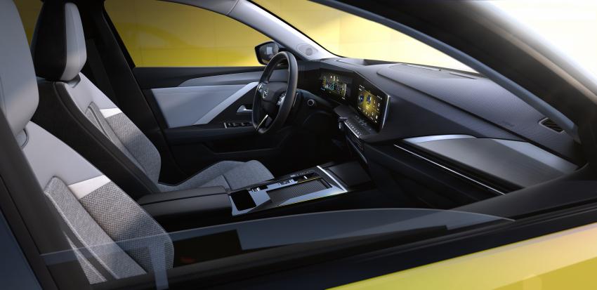 Opel Astra Innenraum