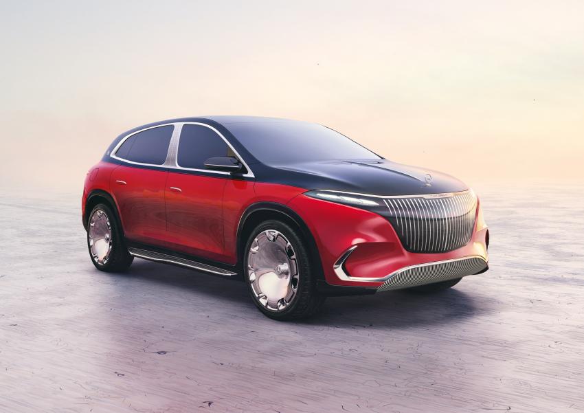 Mercedes-Maybach Concept EQS Front