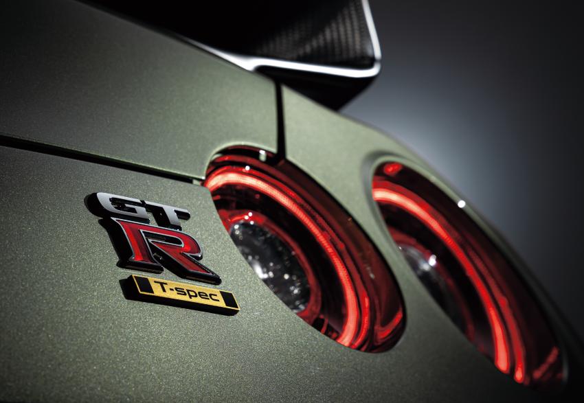 Nissan GT-R T-Spec Millennium Jade Detail Heck
