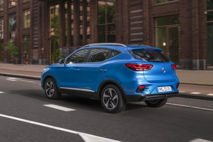 MG ZS EV Facelift Heck