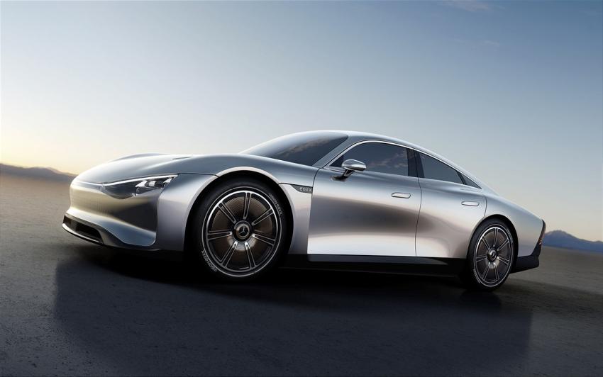 Mercedes-Benz VISION EQXX Seitenansicht