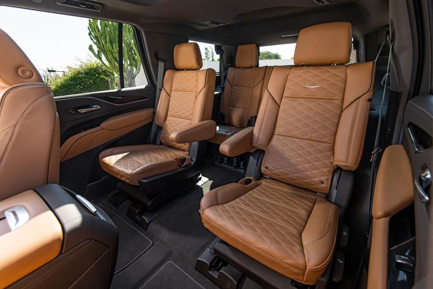 Cadillac Escalade V Rücksitze