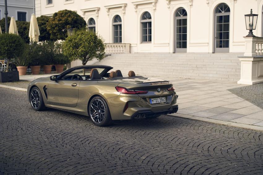 BMW M8 Competition Cabrio Heck