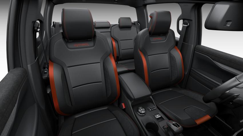 Ford Ranger Raptor Sitze