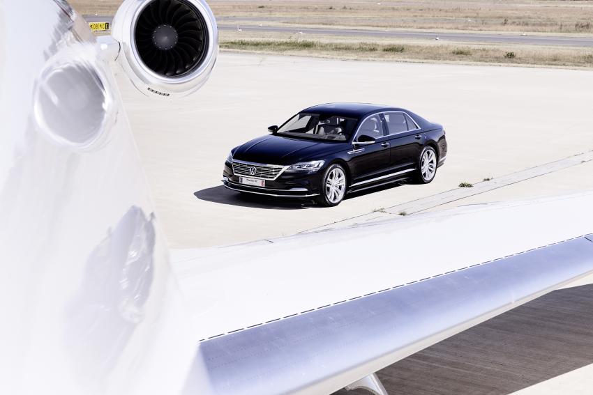 Volkswagen Phaeton D2 Seitenansicht
