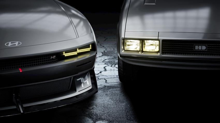 Hyundai N Vision 74 Scheinwerfer