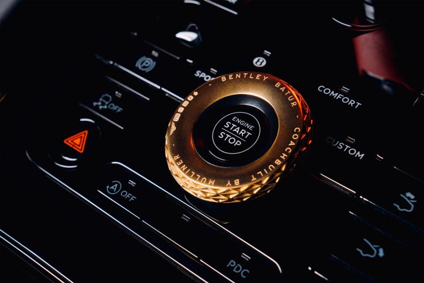 Bentley Mulliner Batur in Fahrt