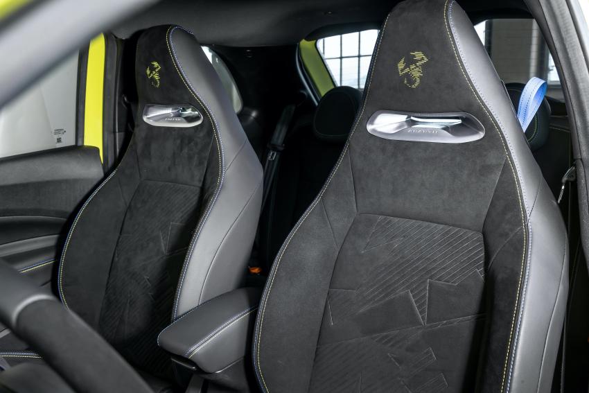 Abarth 500e Sitze