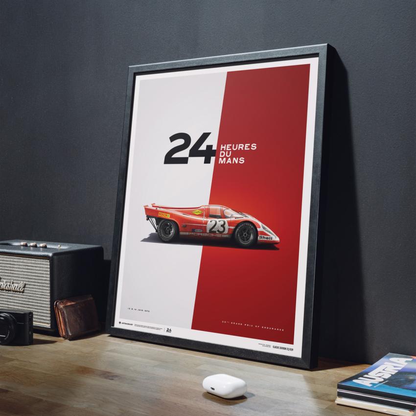 Automobilist Poster Porsche 917