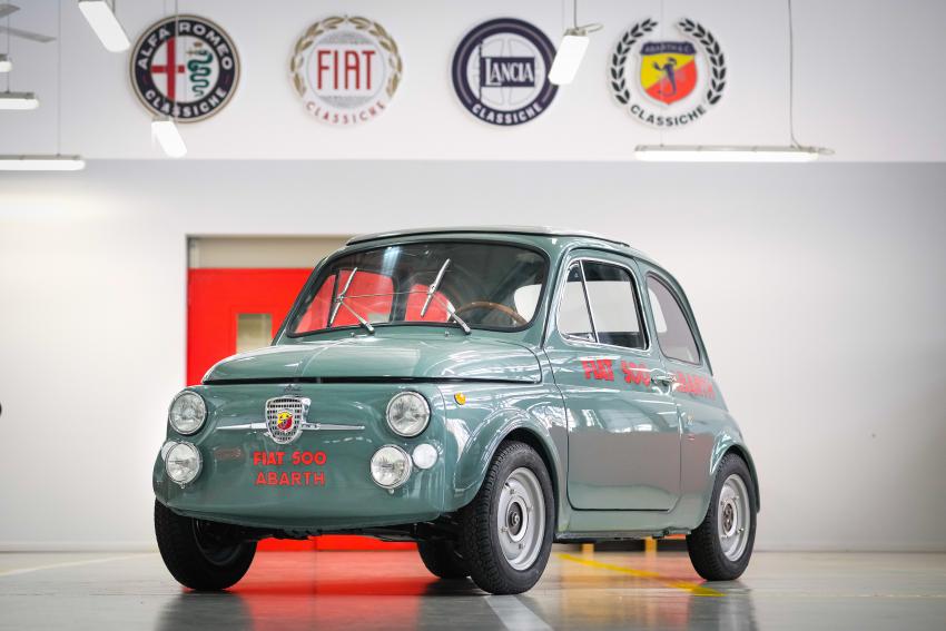 Abarth 500 Front/Seite