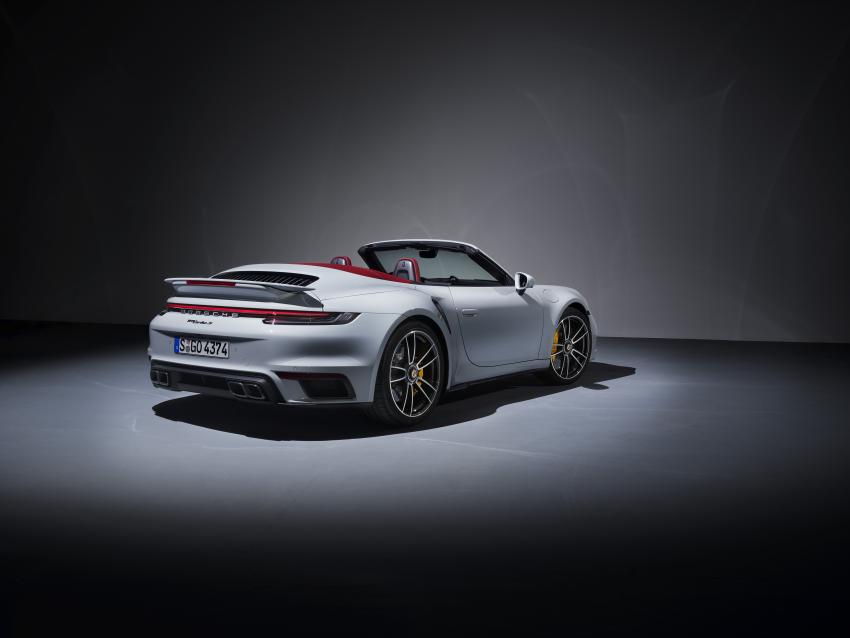 Porsche 911 Turbo S Cabrio Heck/Seite