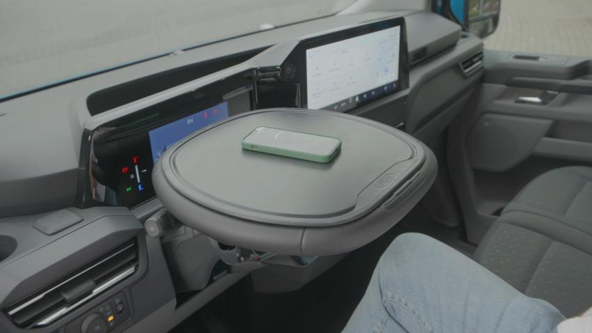Ford Tourneo Custom Innenraum Lenkrad Tisch