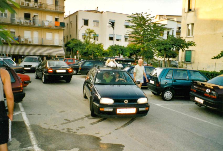 VW Golf 50 Jahre, Golf 3 Front/Seite
