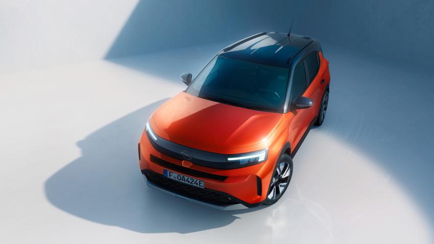 Opel Frontera Front/Seite von oben