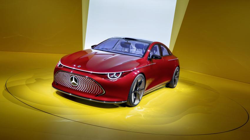 Mercedes Concept CLA Class Front/Seite