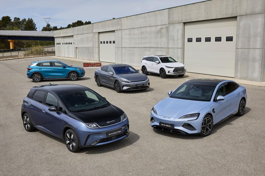 BYD Dolphin, Seal, Atto 3, Han und Tang