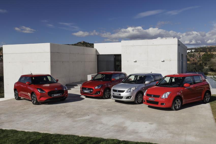 Suzuki Swift Generation 4 bis 7