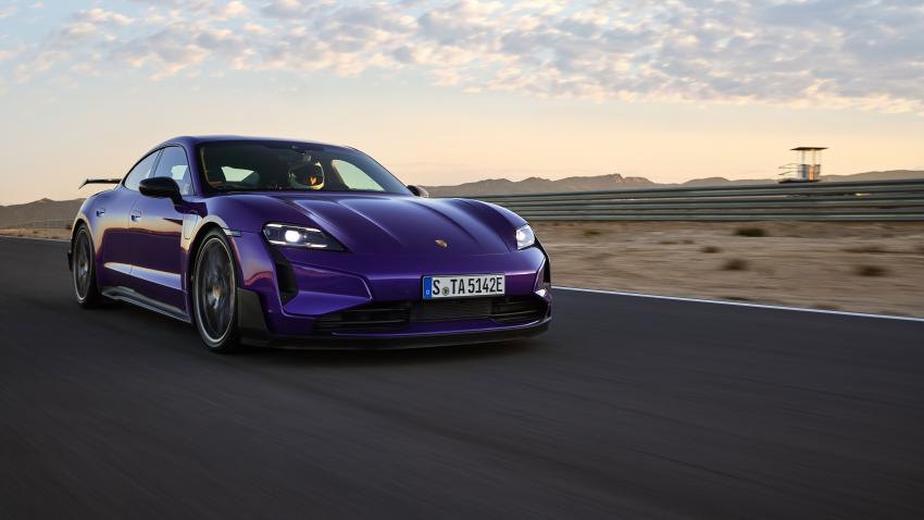 Porsche Taycan Turbo GT mit Weissach Paket