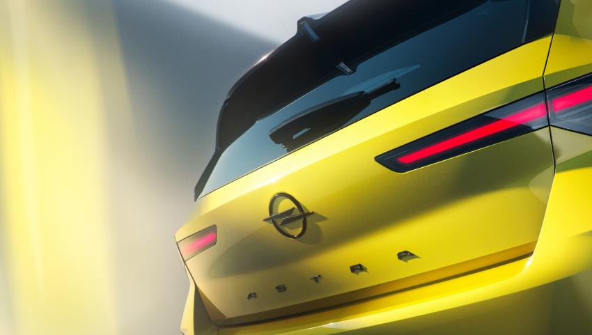 Opel Astra Detail Heck