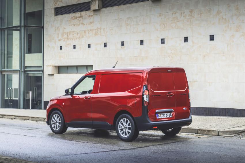 Ford Transit Courier Heck/Seite
