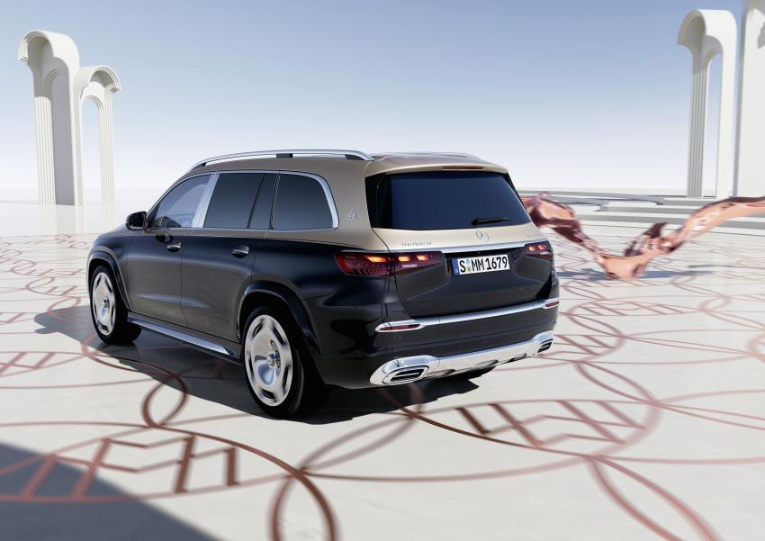 Mercedes-Maybach GLS Heck/Seite