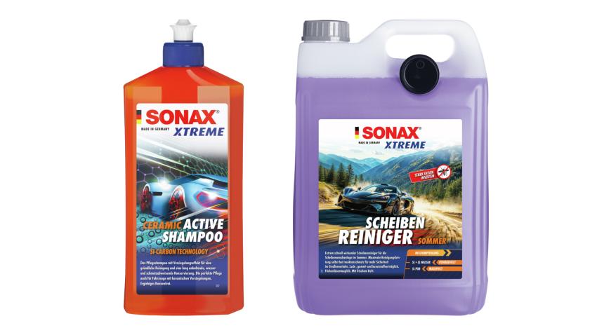 Sonax Xtreme Ceramic Active Shampoo & Sonax Xtreme Scheibenreiniger Sommer