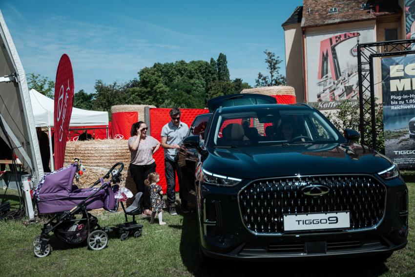 Chery Tiggo 9 Front beim Launch-Event