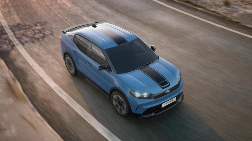 Ford Capri Collection Front/Seite in Fahrt