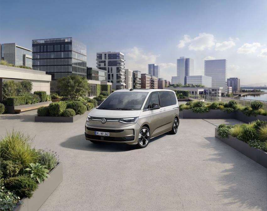 Volkswagen Mulitvan Front/Seite