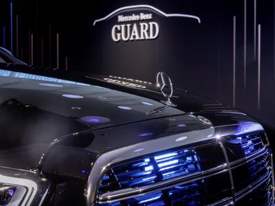 Mercedes-Benz S-Klasse GUARD Front Detail