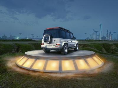 Mercedes-Benz Concept EQG Heck
