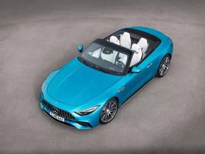 Mercedes-AMG SL 43 Front von Oben