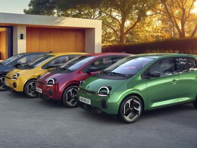 Renault Twingo verschiedene Farben Front/Seite