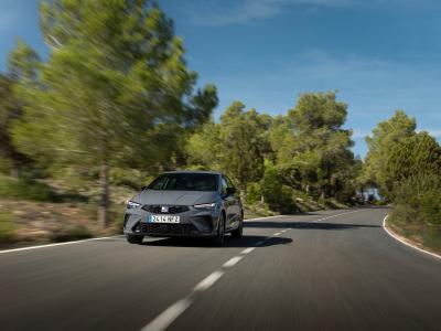 Seat Ibiza Heck/Seite in Fahrt