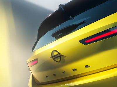 Opel Astra Detail Heck